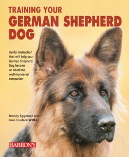 Training Your German Shepherd Dog  9781438010502 Front Cover