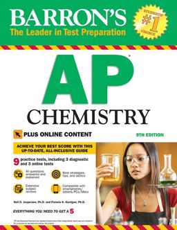 AP Chemistry with Online Tests 9th 9781438010663 Front Cover