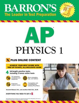 AP Physics 1 with Online Tests  9781438010717 Front Cover