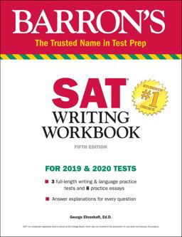 SAT Writing Workbook  9781438011714 Front Cover