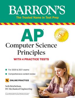 AP Computer Science Principles With 4 Practice Tests  9781438012629 Front Cover