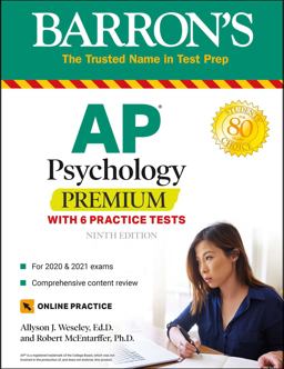 AP Psychology Premium With 6 Practice Tests  9781438012926 Front Cover