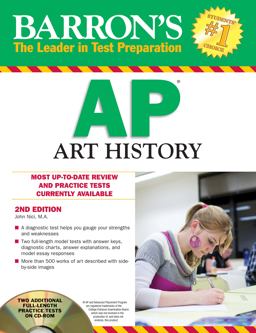 Barron's AP Art History with CD-ROM, 2nd Edition 2nd 9781438071251 Front Cover