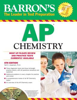 Barron's AP Chemistry with CD-ROM, 6th Edition 6th 9781438071282 Front Cover