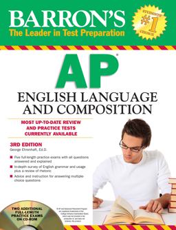 Barron's AP English Language and Composition 4th 9781438071299 Front Cover