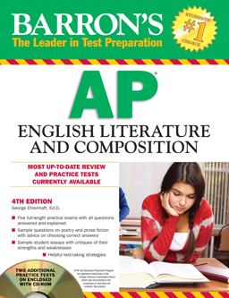 Barron's AP English Literature and Composition 4th 9781438071305 Front Cover