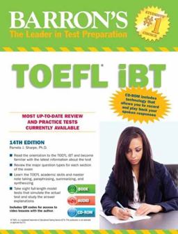 Barron's TOEFL IBT with Audio CDs and CD-ROM, 14th Edition