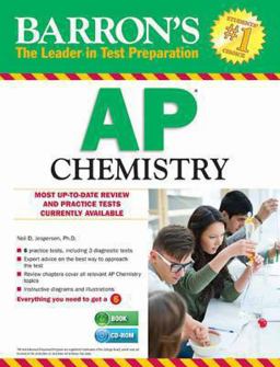 Barron's AP Chemistry with CD-ROM, 7th Edition 7th 9781438073828 Front Cover