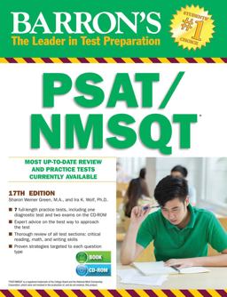 Barron's PSAT/NMSQT with CD-ROM, 17th Edition