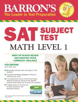 Barron's S. A. T. Subject Test Math Level 1 with CD-ROM