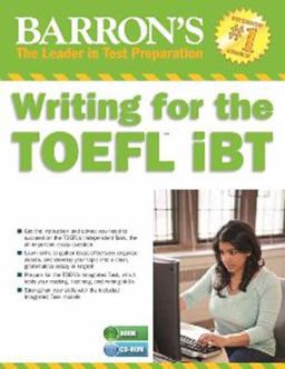 Writing for the TOEFL IBT with MP3 CD 5th 9781438074566 Front Cover