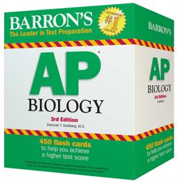 AP Biology Flash Cards 3rd 9781438076119 Front Cover