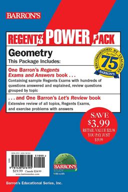 Regents Geometry Power Pack