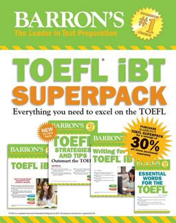 TOEFL IBT Superpack 3rd 9781438076614 Front Cover
