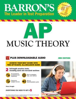 AP Music Theory With Downloadable Audio Files 3rd 9781438076775 Front Cover