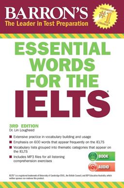 Essential Words for the IELTS With Downloadable Audio 3rd 9781438077031 Front Cover
