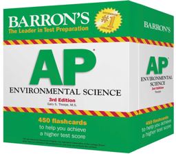 AP Environmental Science Flash Cards  9781438078762 Front Cover