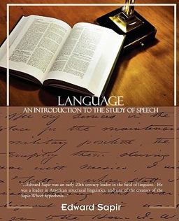 Language an Introduction to the Study of Speech Language an Introduction to the Study of Speech