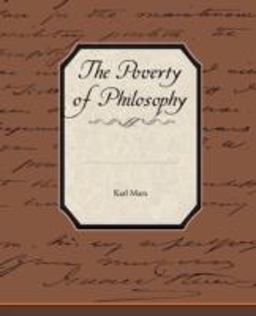 The Poverty of Philosophy