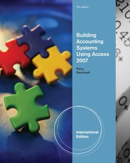 Building Accounting Systems Using Access