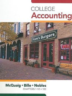 College Accounting 10th 9781439038789 Front Cover