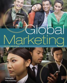 Global Marketing 3rd 9781439039434 Front Cover