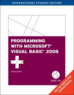 Programming with Microsoft Visual Basic 2008