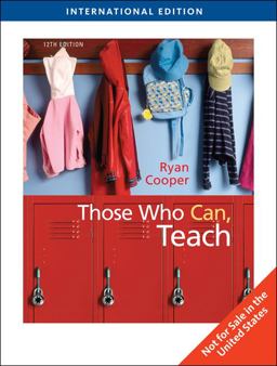 Those Who Can, Teach, International Edition