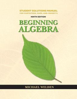 Beginning Algebra