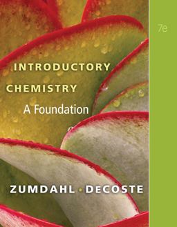 Introductory Chemistry A Foundation 7th 9781439049402 Front Cover