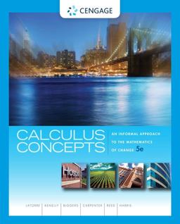 Calculus Concepts An Informal Approach to the Mathematics of Change 5th 9781439049570 Front Cover