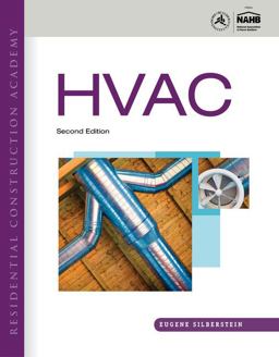 Residential Construction Academy HVAC 2nd 9781439056349 Front Cover
