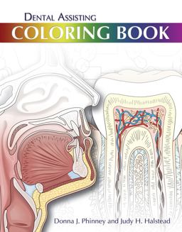 Dental Assisting Coloring Book  9781439059319 Front Cover
