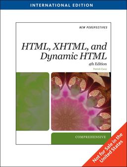 New Perspectives on HTML, XHTML, and Dynamic HTML