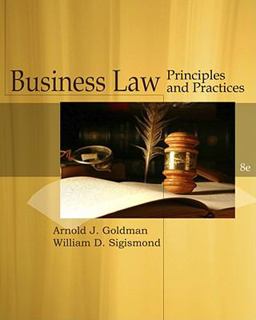 Business Law 8th 9781439079225 Front Cover