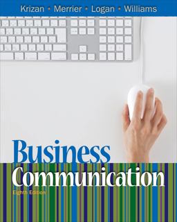 Business Communication 8th 9781439080153 Front Cover