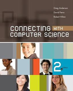 Connecting with Computer Science 2nd 9781439080351 Front Cover