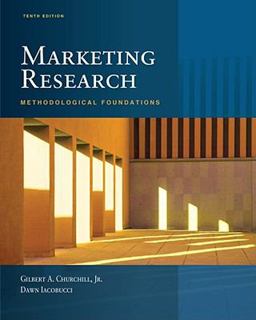 Marketing Research Methodological Foundations (with Qualtrics Card) 10th 9781439081013 Front Cover