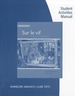 Sur le Vif 5th 2010 9781439081655 Front Cover