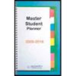 Becoming a Master Student Planner 2009-2010 Becoming a Master Student Planner 2009-2010