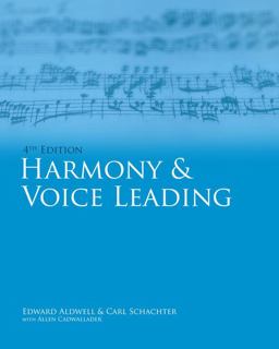 Workbook, Volume I for Aldwell/Cadwallader's Harmony and Voice Leading, 4th 4th 9781439083253 Front Cover