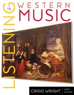 Listening to Western Music 6th 9781439083475 Front Cover