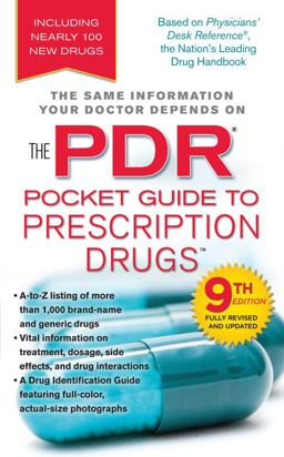 PDR Pocket Guide to Prescription Drugs, 9th Edition 9th 9781439143087 Front Cover