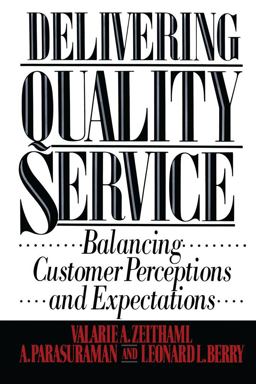 Delivering Quality Service  9781439167281 Front Cover