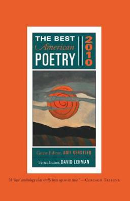 Best American Poetry 2010 Series Editor David Lehman  9781439181454 Front Cover