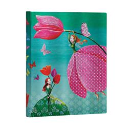 Paperblanks Joyous Springtime Mila Marquis Collection Dot-Grid Planners Ultra Dot Grid Elastic Band Closure 240 Pg 100 GSM  9781439728482 Front Cover