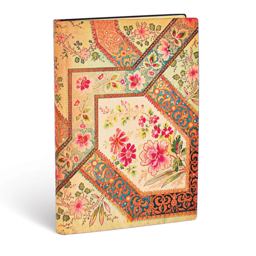 Filigree Floral Ivory Midi Lined Softcover Journal, 240pg, 100GSM by Paperblanks (Lyon Florals)  9781439744642 Front Cover