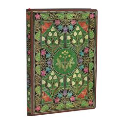 Poetry in Bloom Mini Lined Softcover Journal, 176pg, 100GSM by Paperblanks (Poetry in Bloom)  9781439753675 Front Cover