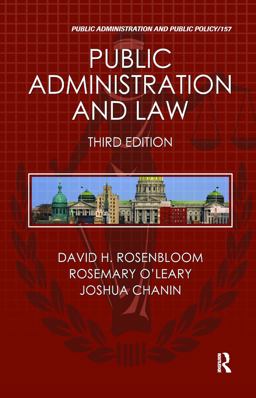 Public Administration and Law 3rd 9781439803981 Front Cover