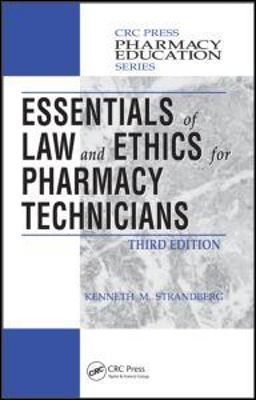 Essentials of Law and Ethics for Pharmacy Technicians 3rd 9781439853153 Front Cover